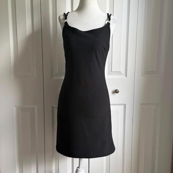 XOXO Dresses & Skirts - Vintage 90s Y2K little black dress w rhinesone straps size M by XOXO